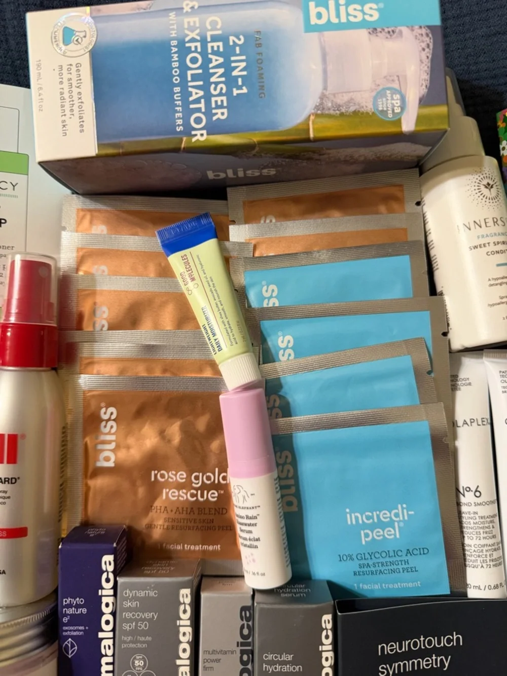 Over 35 products ULTA samples Bliss full size Dermalogica Murad - Picture 4 of 14